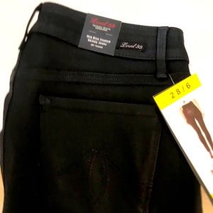 Leather looking pants